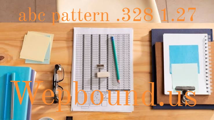 abc pattern .328 1.27