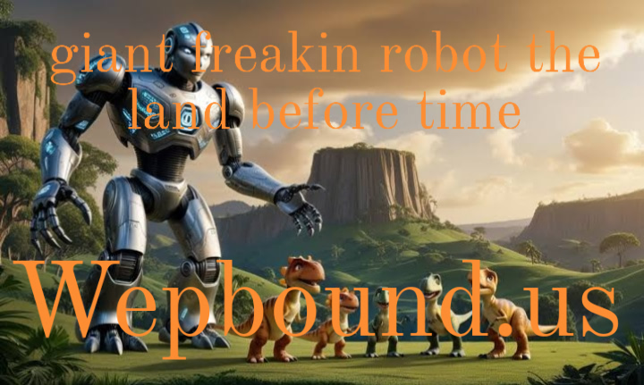 giant freakin robot the land before time